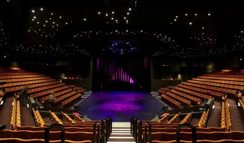 Crucible Theatre in Sheffield, South Yorkshire, home of the World Snooker Championship