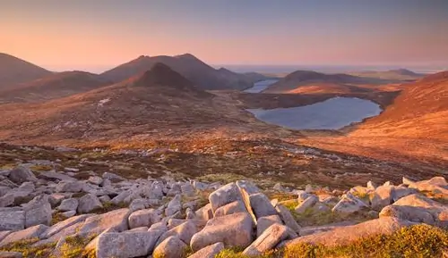 Mourne Mountains, a stunning landmark in County Down