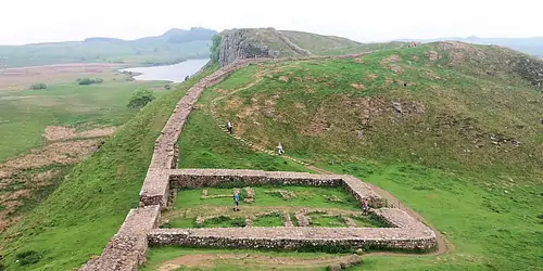 Hadrian’s Wall in Cumbria, a historic landmark