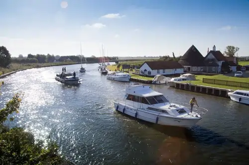 The Norfolk Broads, a stunning landmark in Norfolk