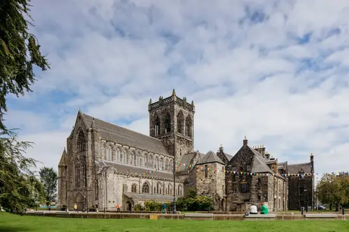 Paisley Abbey, a historic landmark in Renfrewshire