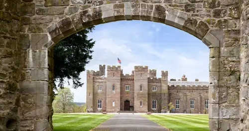 Scone Palace, a historic landmark in Perthshire